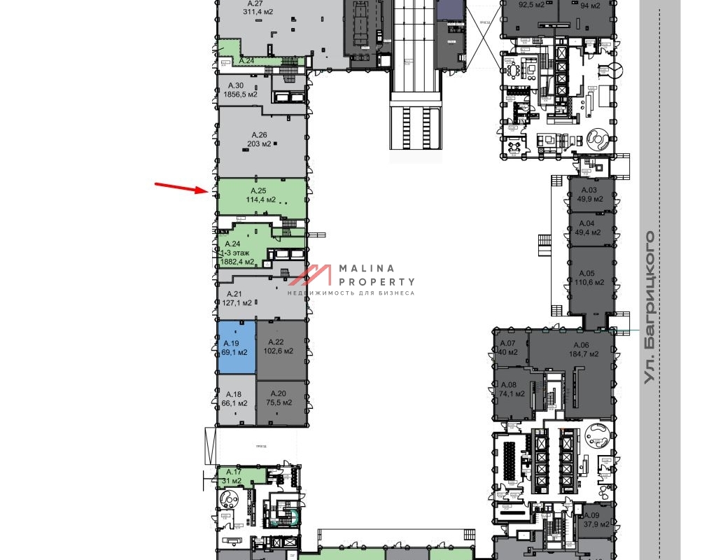 Продажа торгового помещения в ЖК "Veer - Lyra 1"