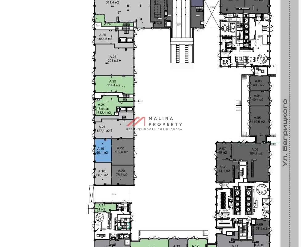 Продажа торгового помещения в ЖК "Veer - Lyra 1"