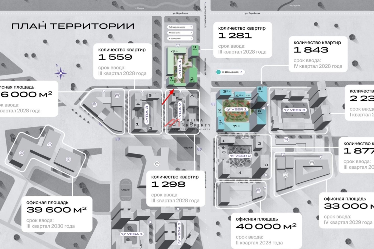 Продажа торгового помещения в ЖК "Veer - Lyra 1"
