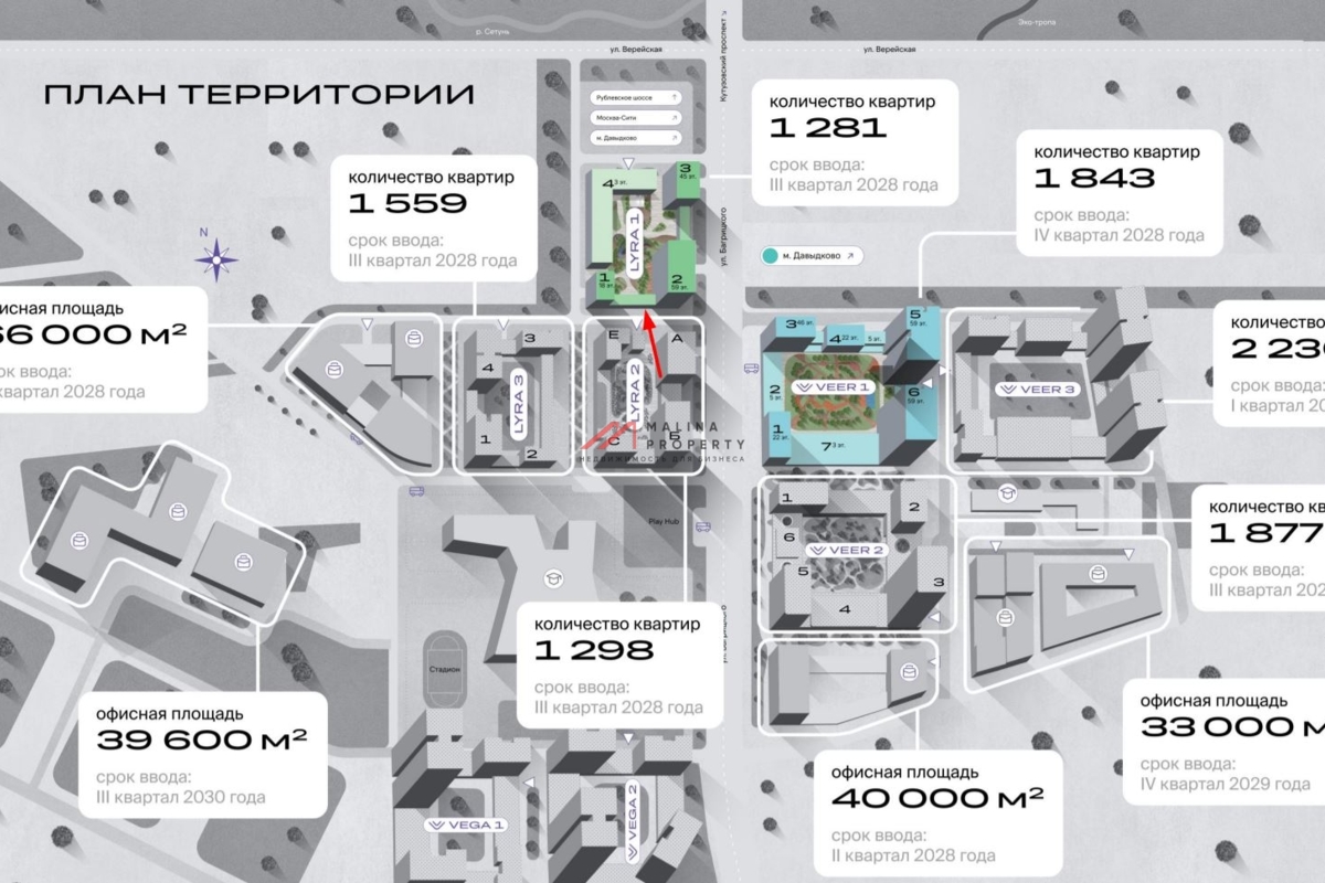 Продажа торгового помещения в ЖК "Veer - Lyra 1"