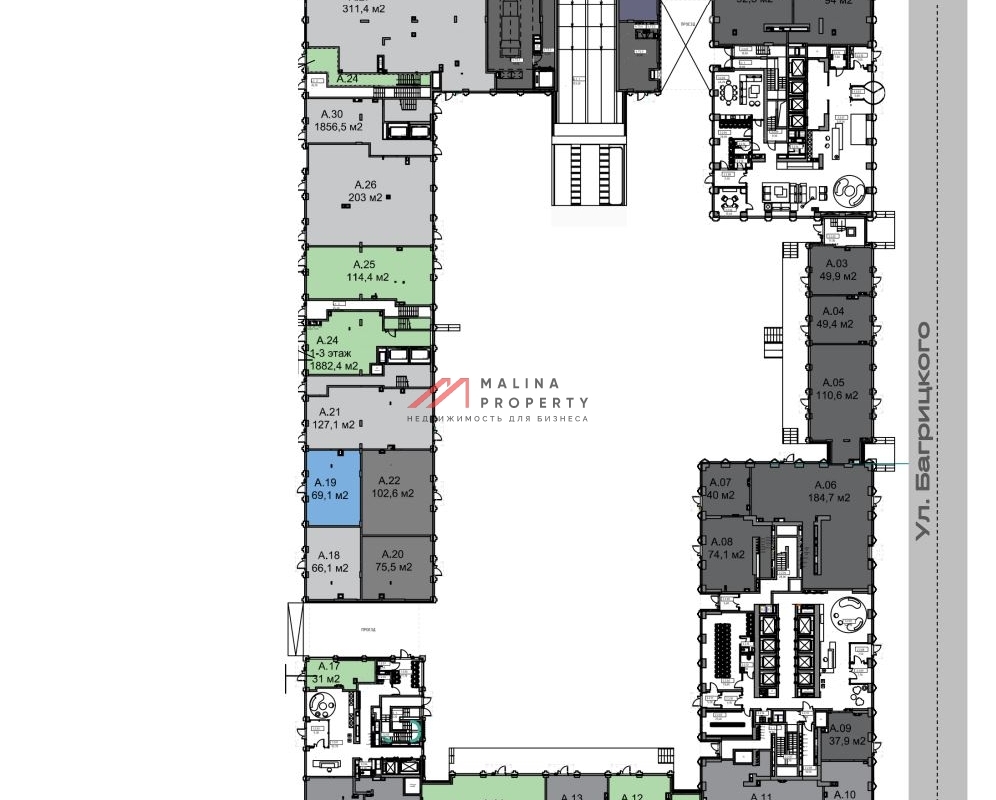 Продажа торгового помещения в ЖК "Veer - Lyra 1"
