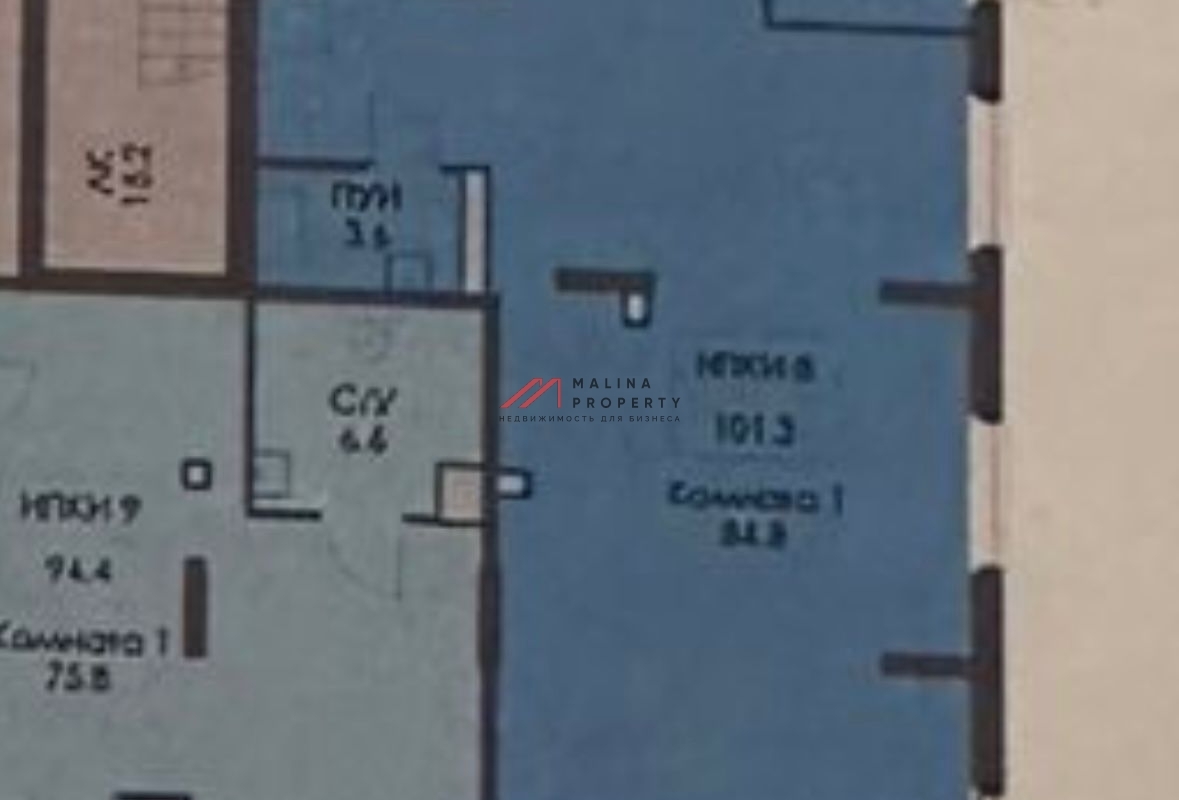 Продажа углового помещения в ЖК "Волжский парк"