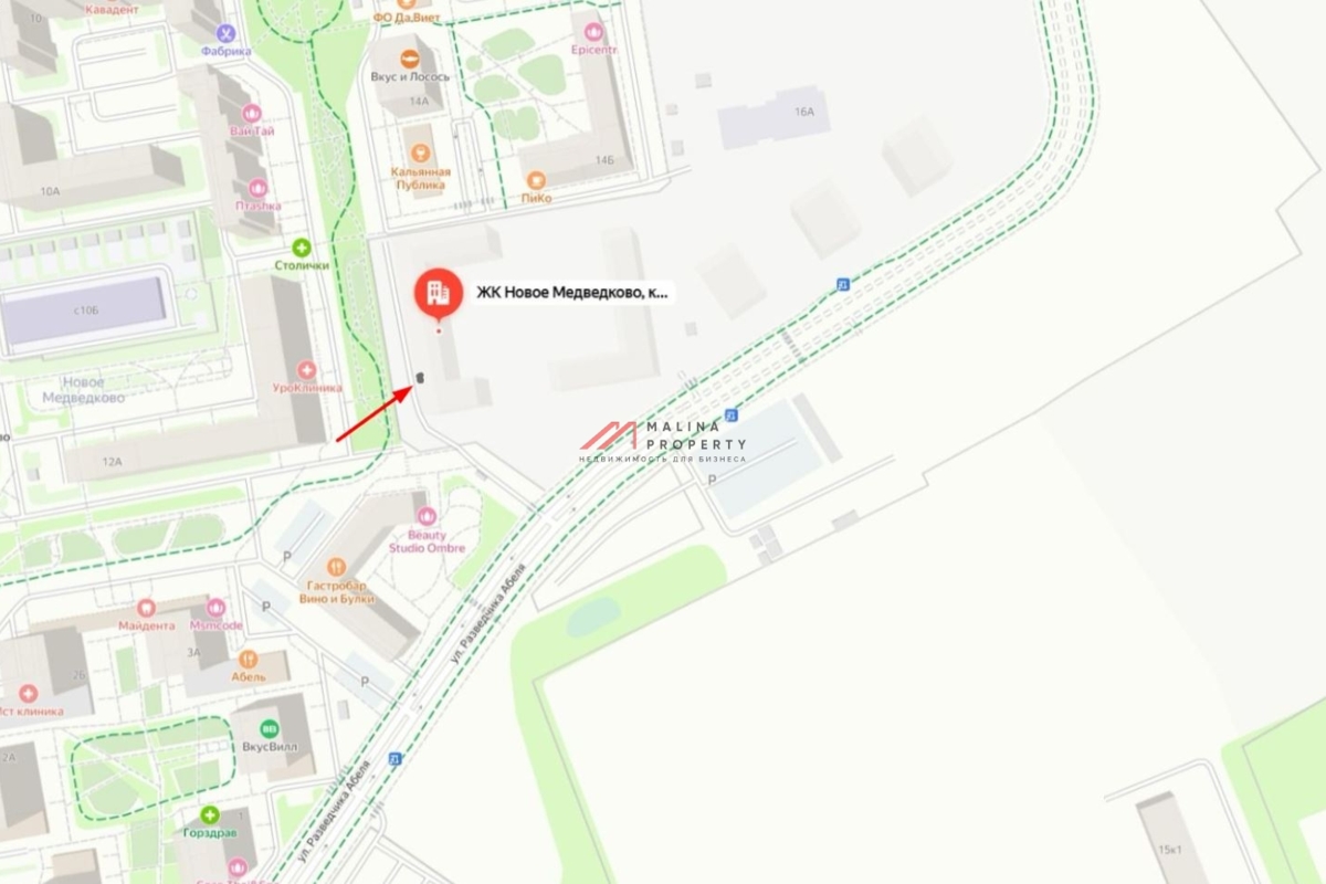 Аренда коммерческого помещения в новостройке