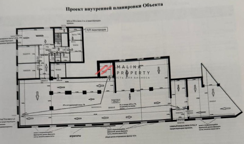 Продажа торгового помещения с супермаркетом Магнит