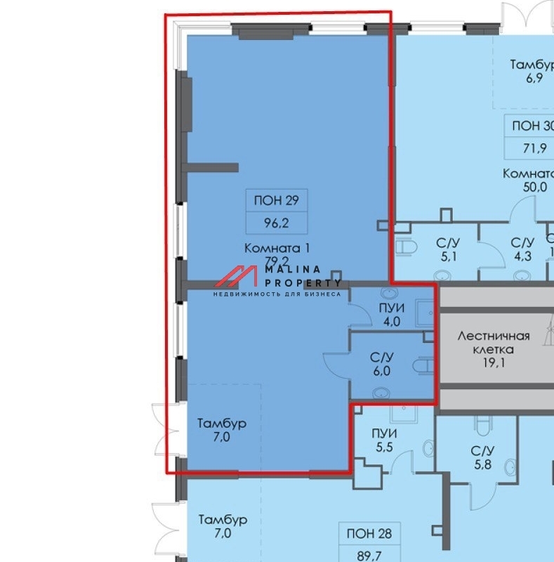 Продажа торгового помещения в ЖК "2-й Нагатинский"
