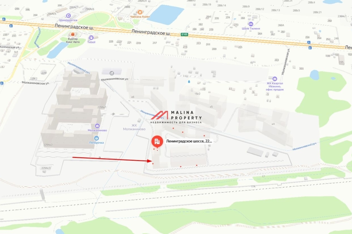 Продажа помещения с арендатором ПВЗ в ЖК "Молжаниново"