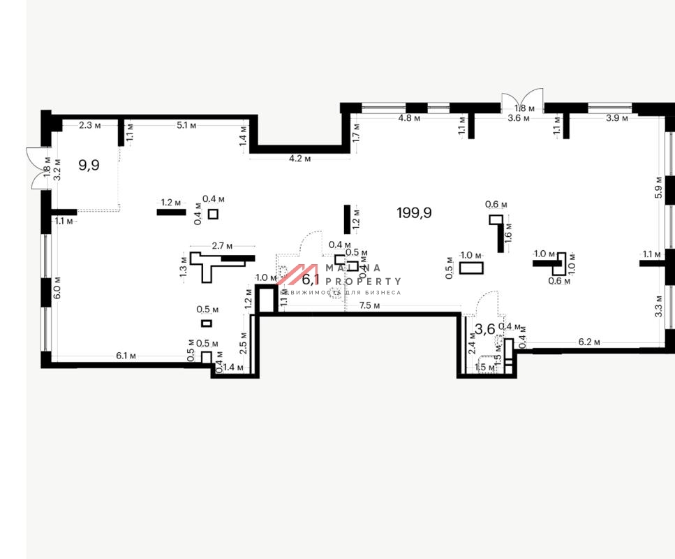 Продажа торгового помещения в ЖК "Никольские луга"