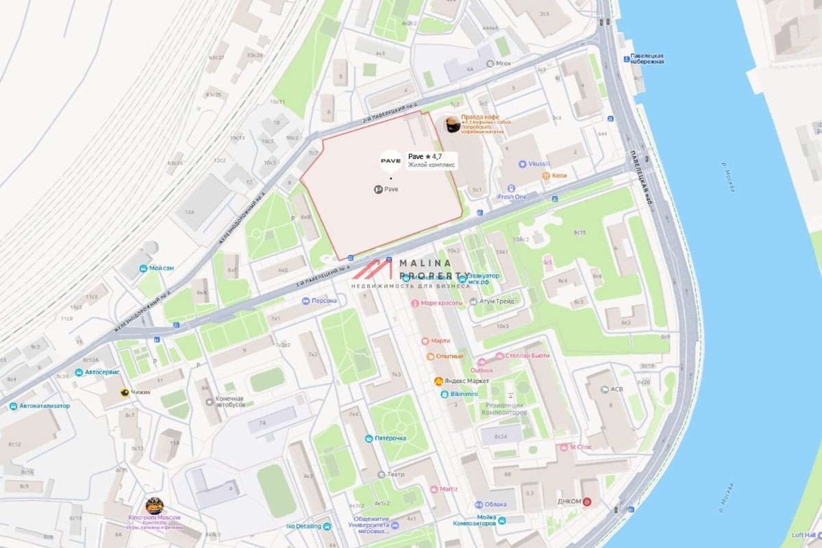 Продажа торгового помещения в ЖК "PAVE" 