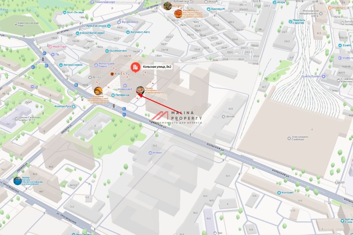 Аренда помещения в новом жилом комплексе