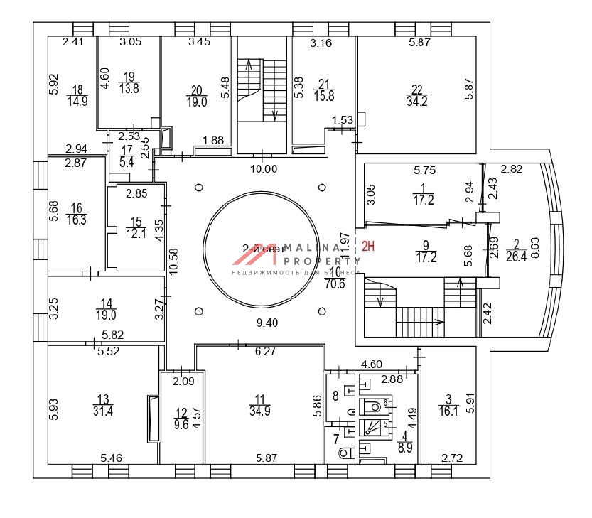 Продажа торгового помещения с арендатором на Бауманской