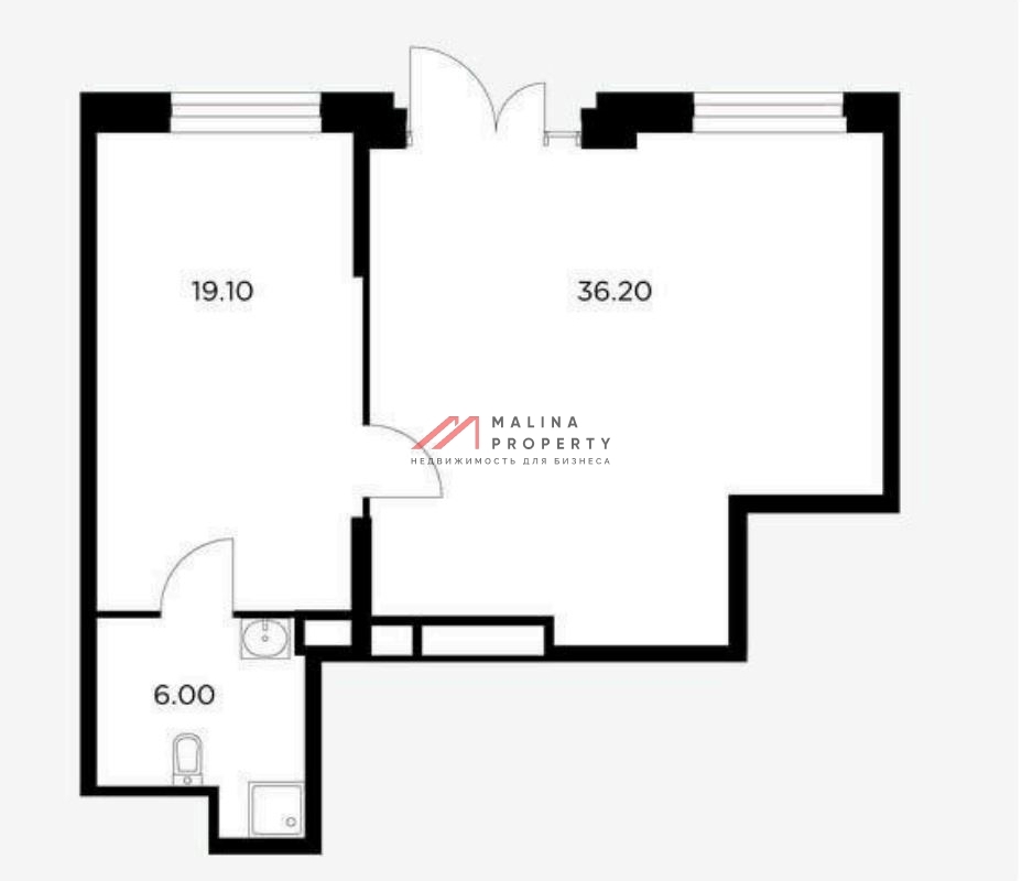 Продажа помещения с аптекой "ГорЗдрав" в ЖК Белый град