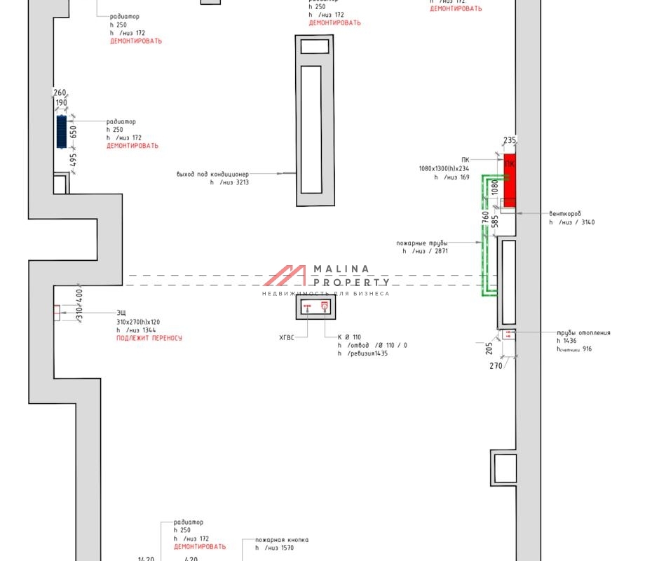 Аренда торгового помещения в ЖК «Садовые кварталы»