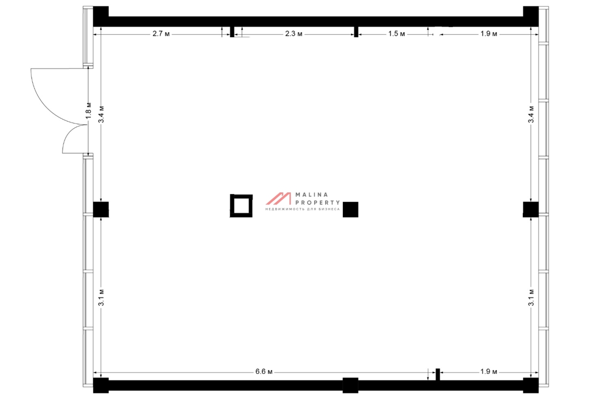 Продажа торгового помещения напротив поликлиники в ЖК Ильинские луга