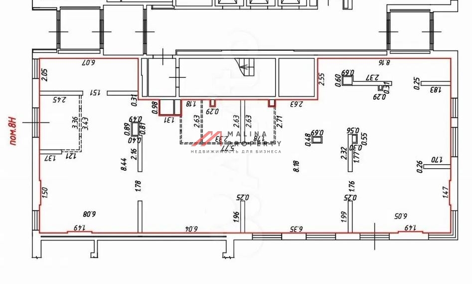 Продажа торгового помещения в ЖК "Руставели 14" 
