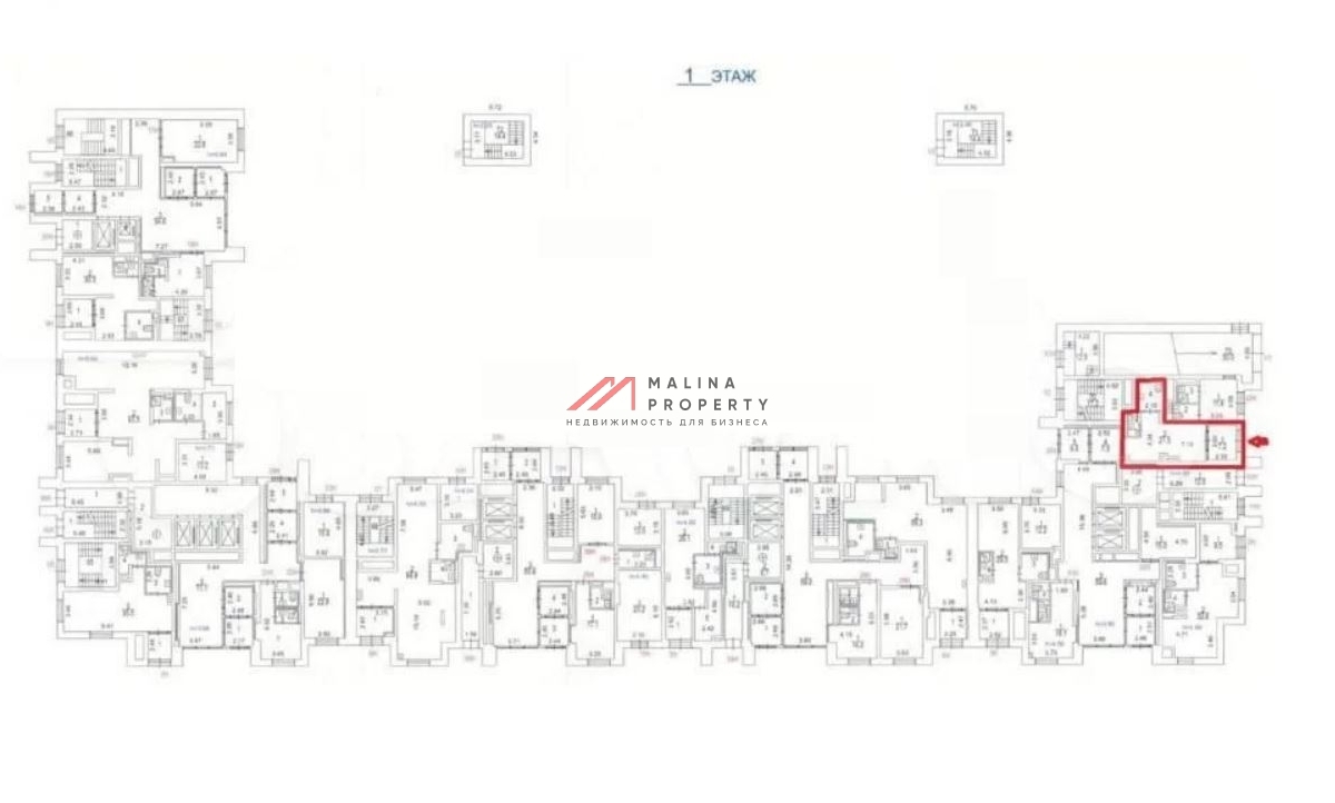 Продажа торгового помещения в новом доме