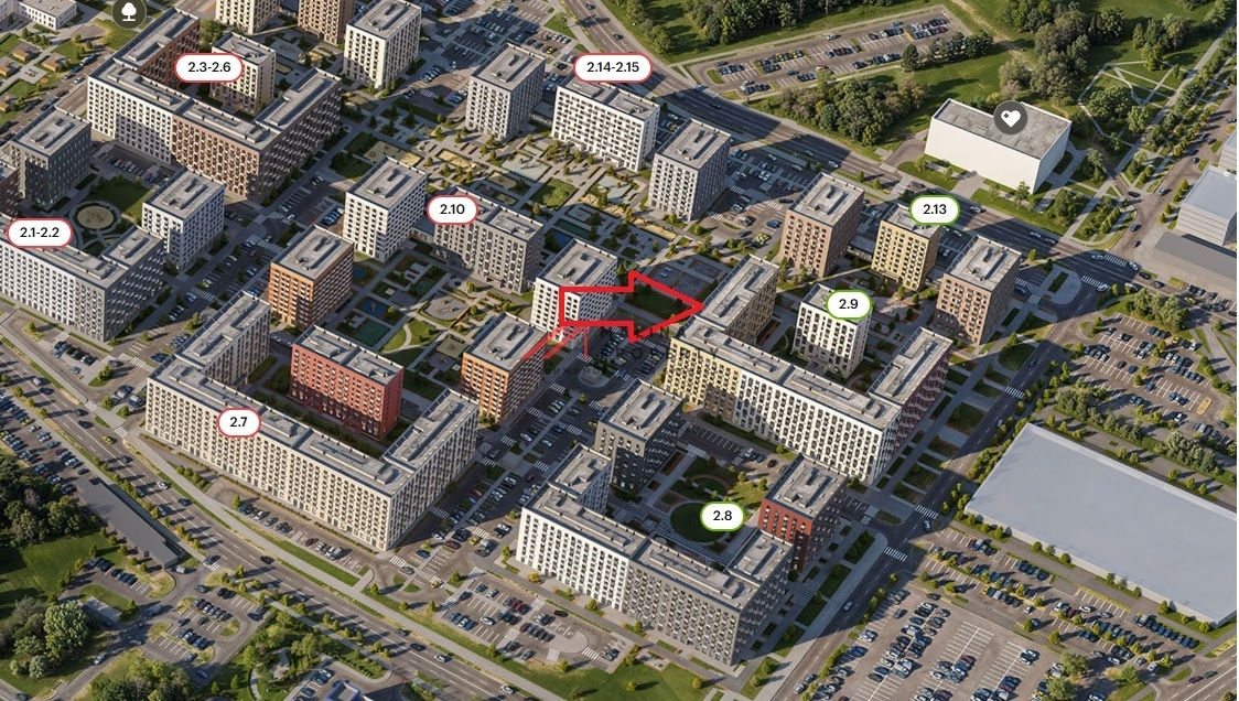 Продажа арендного бизнеса в ЖК "Ильинские луга"