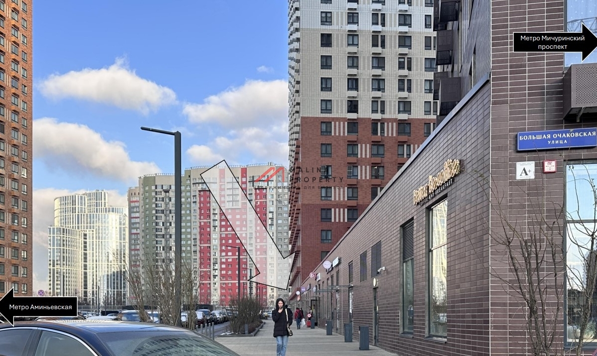 Аренда торгового помещения в ЖК " Большая Очаковская 2"