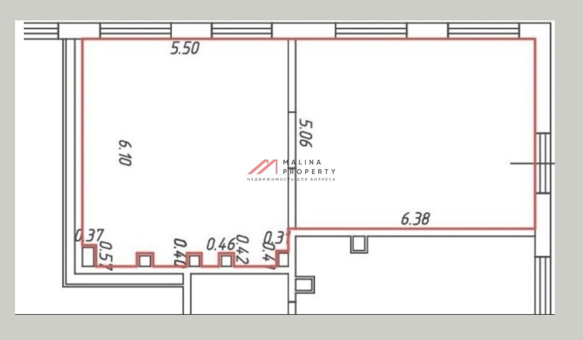 Продажа торгового помещения в ЖК "Зелёный парк"