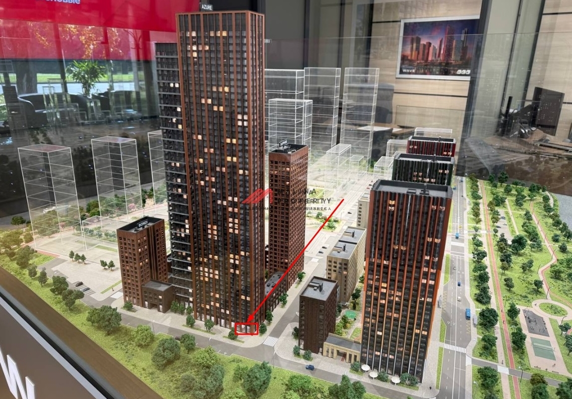 Аренда торгового помещения в ЖК "Wave" 