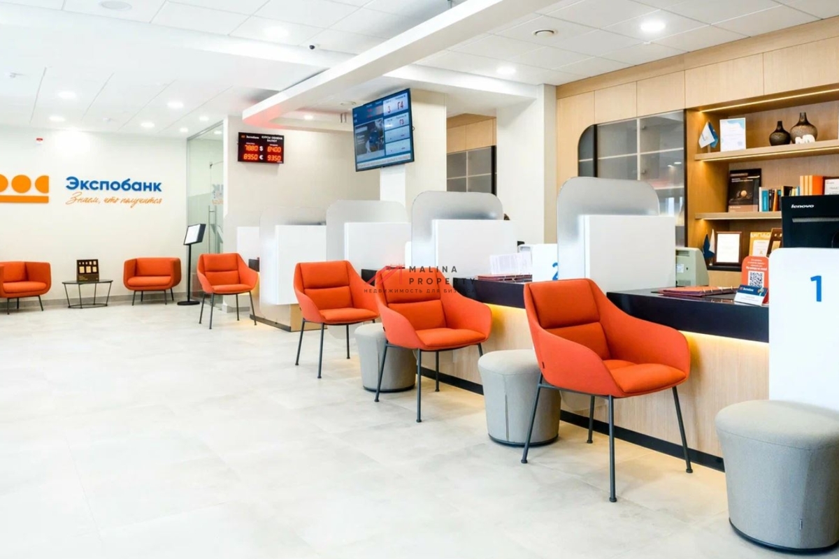 Продажа помещения с арендатором "Экспобанк" в Сокольниках