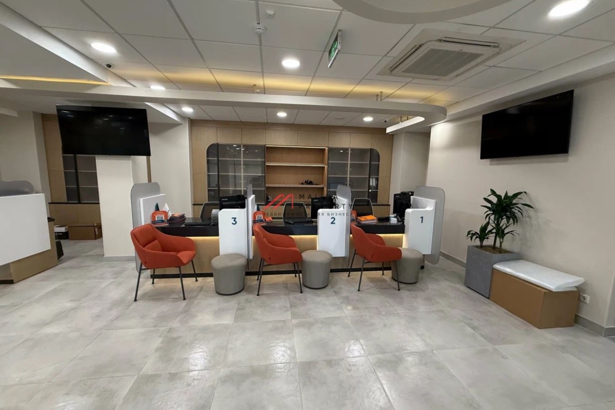 Продажа помещения с арендатором "Экспобанк" в Сокольниках