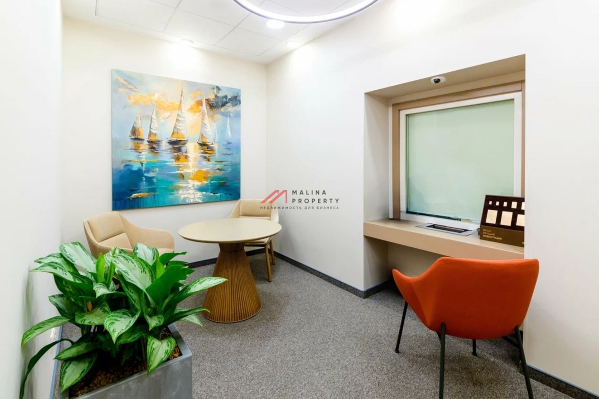 Продажа помещения с арендатором "Экспобанк" в Сокольниках