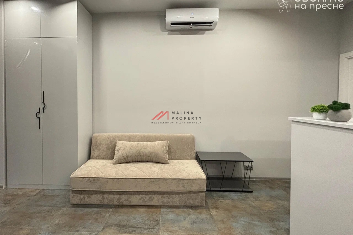 Продажа помещения с арендатором у метро Краснопресненская