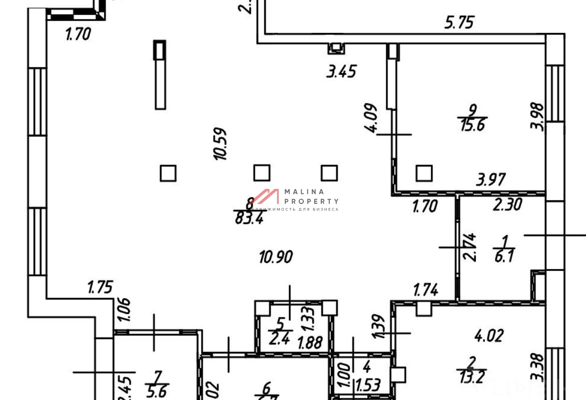 Продажа торгового помещения в ЖК "Новые Ватутинки"