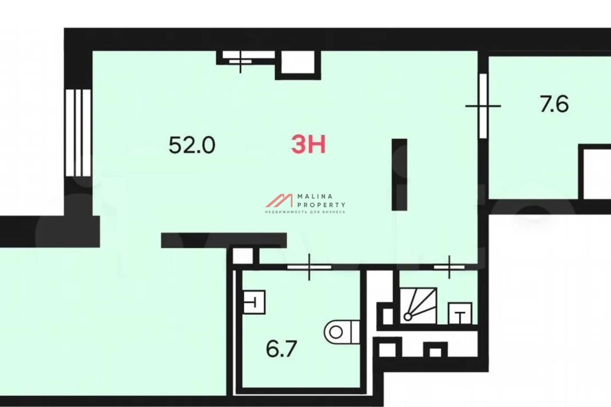 Продажа торгового помещения на Зеленом проспекте