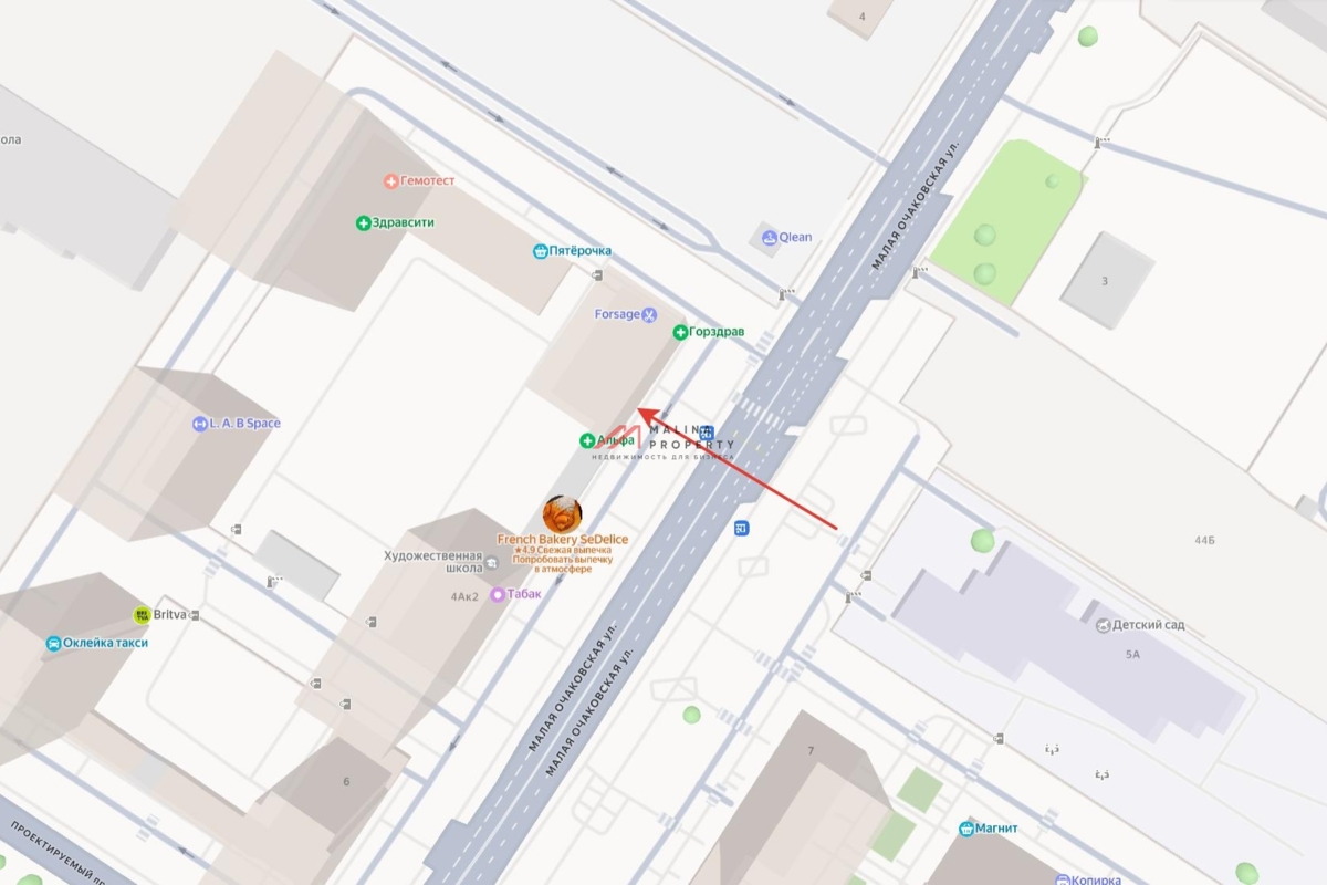 Аренда торгового помещения в ЖК Мичуринский Парк