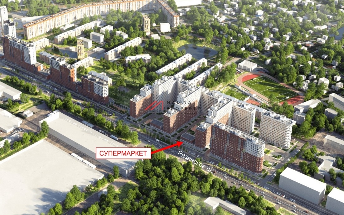 Продажа коммерческого помещения под супермаркет в Новотомилино