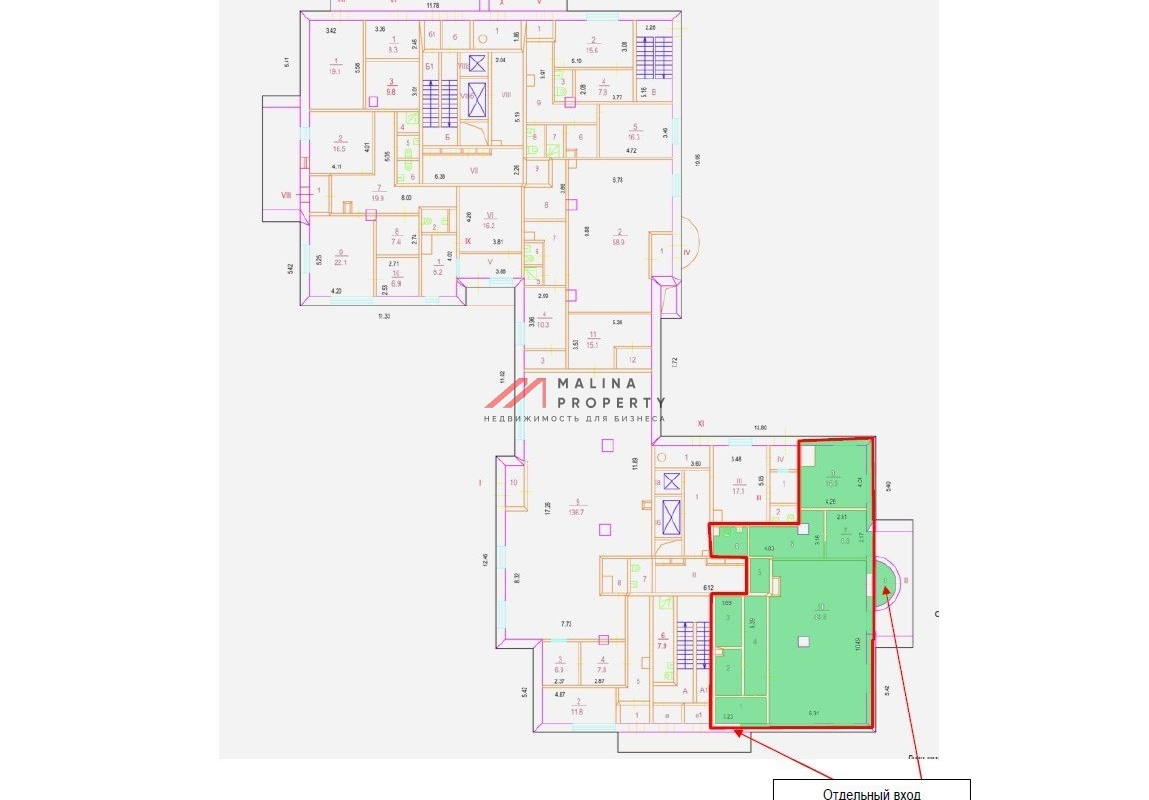 Аренда торгового помещения на Филевском бульваре