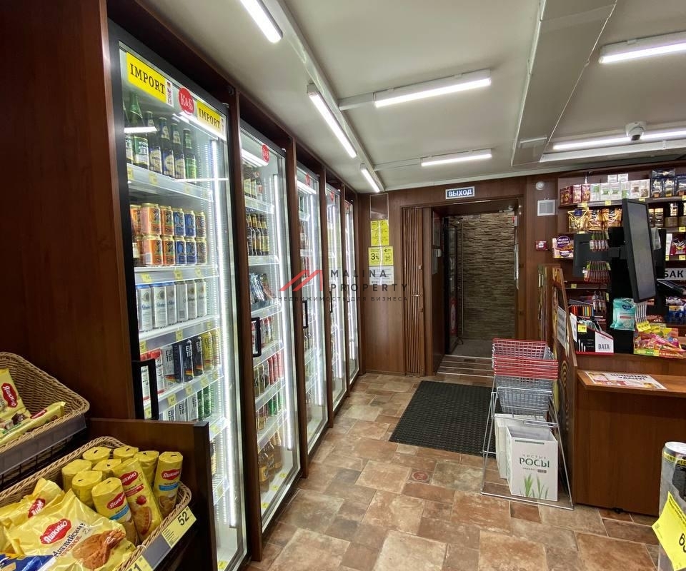Продажа помещения с магазином "Красное и Белое" на Новом Арбате