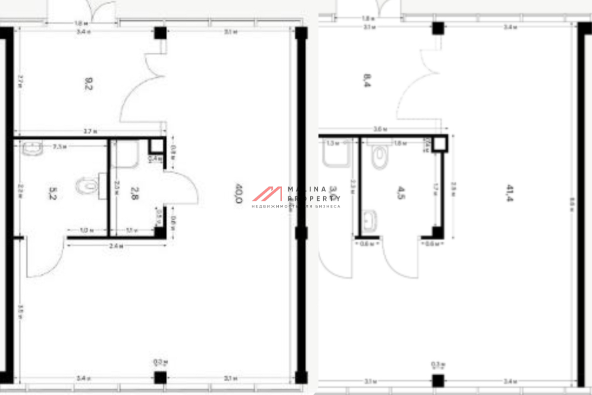 Продажа торгового помещения напротив поликлиники в ЖК Ильинские луга