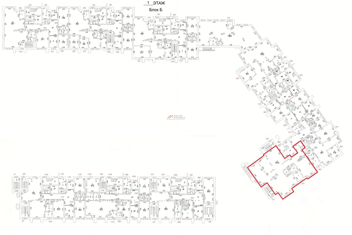 Продажа помещения в новом жилом доме