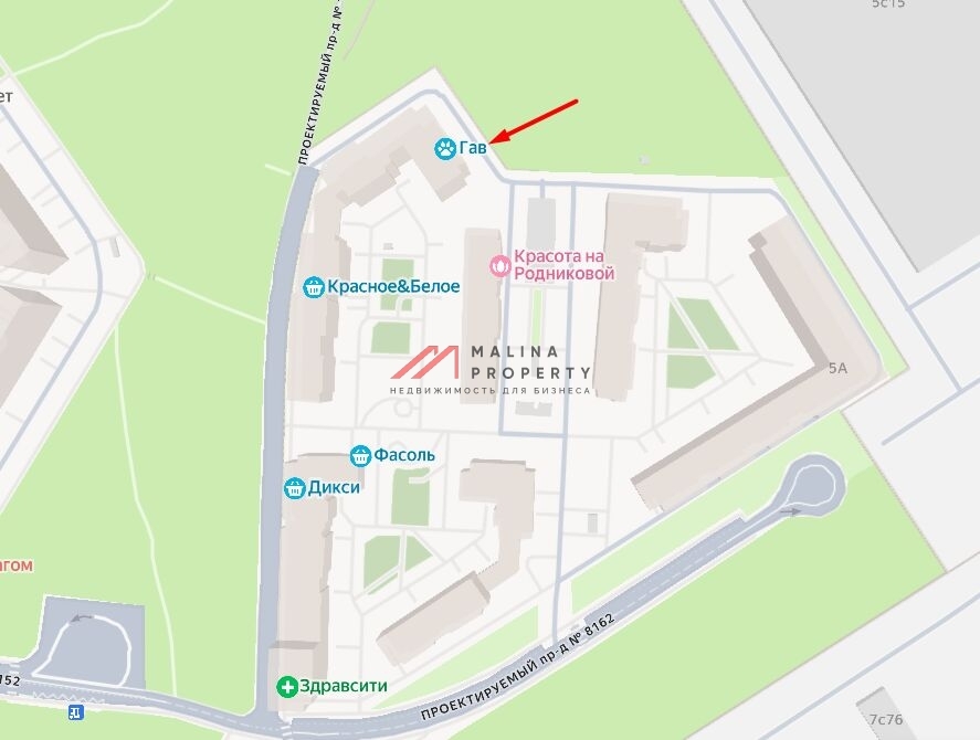 Продажа помещения в новом жилом доме