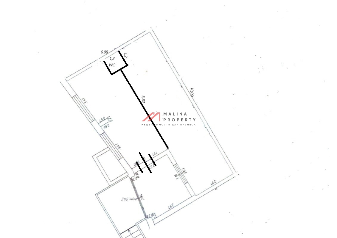 Продажа торгового помещения с арендатором "Ozon" в г. Одинцово