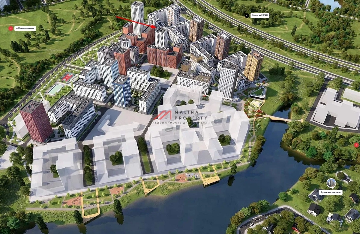 Продажа торгового помещения в ЖК "Дзен кварталы"