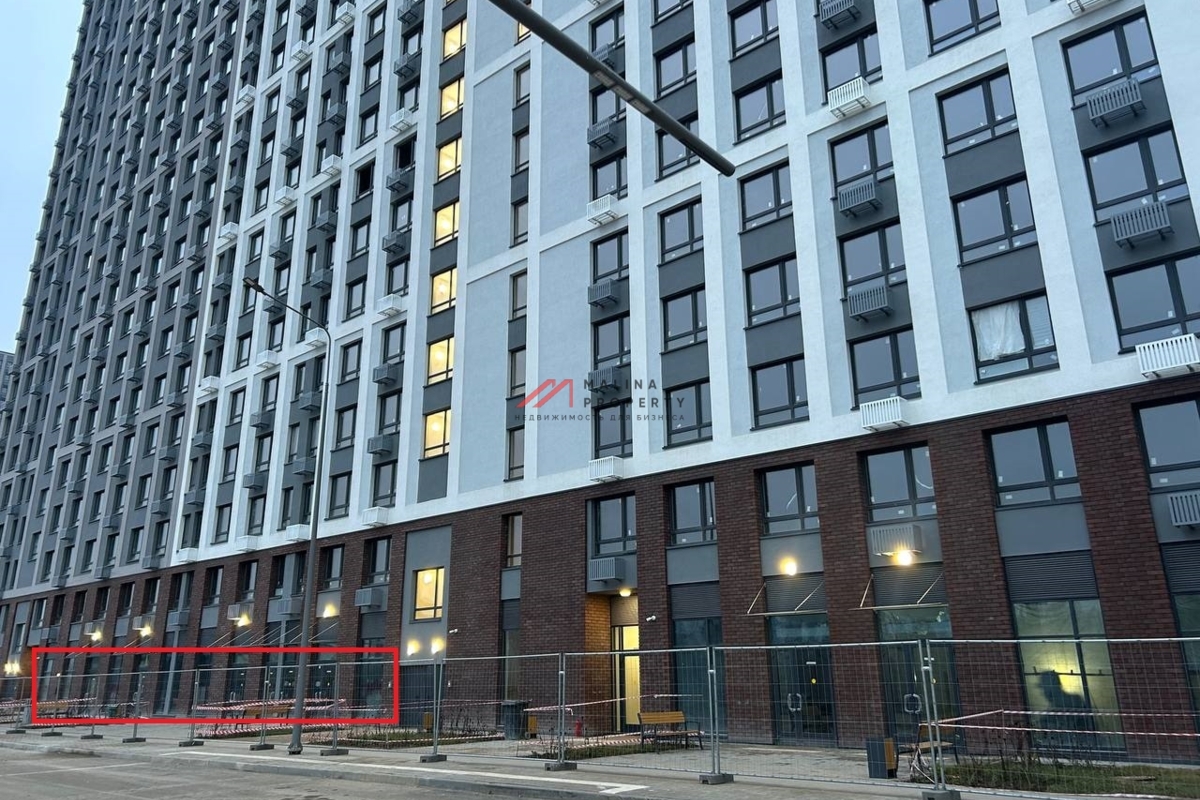 Продажа помещения с арендатором магазин "Магнит" в ЖК Лучи