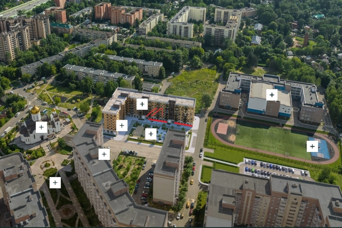 Продажа торгового помещения с арендатором в ЖК Олива