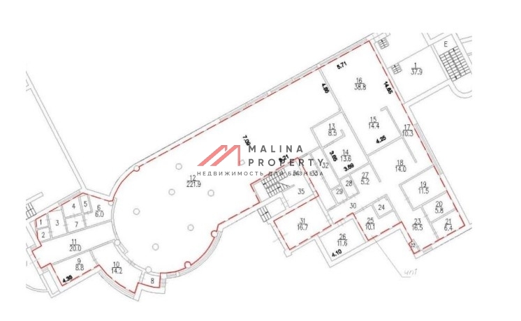 Продажа торгового помещения с арендаторами