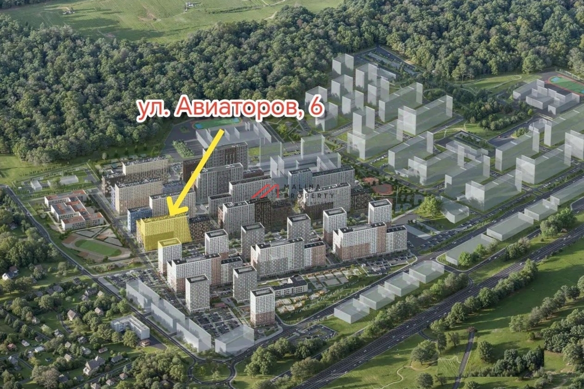 Продажа торгового помещения в ЖК "Горки парк"