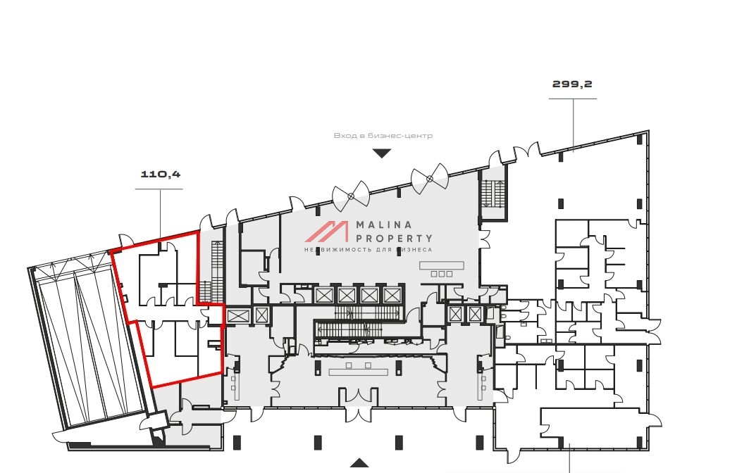 Продажа помещения в многофункциональном центре AHEAD