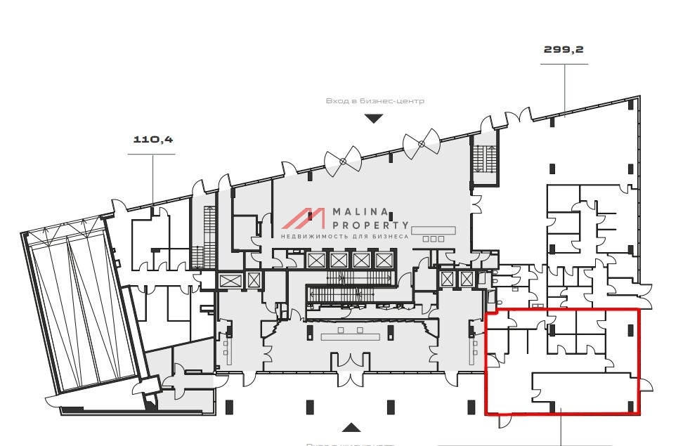 Продажа помещения в многофункциональном центре AHEAD