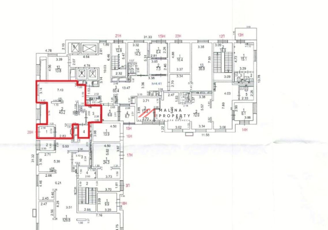 Продажа торгового помещения в районе м. Семеновская