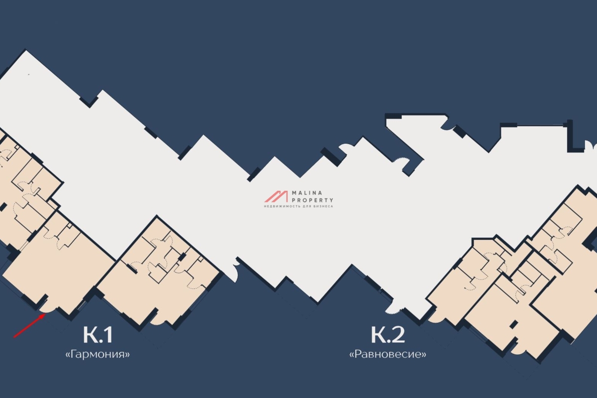 Продажа торгового помещения в ЖК "Кутузов Сити"