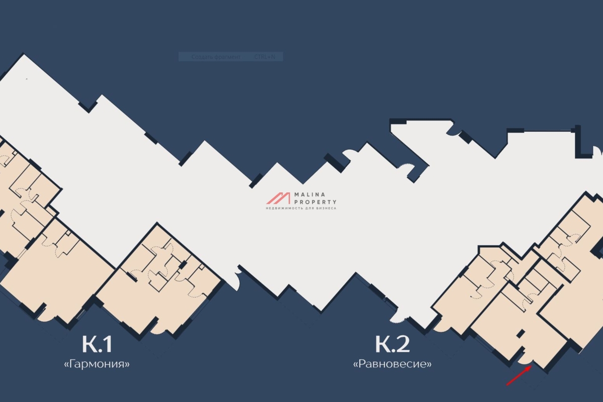 Продажа торгового помещения в ЖК "Кутузов Сити"