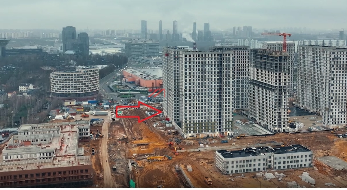 Продажа торгового помещения  в ЖК "Квартал Строгино"