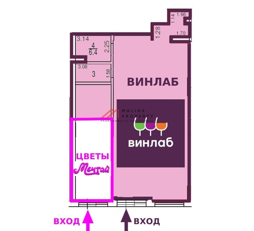 Продажа торгового помещения с арендаторами