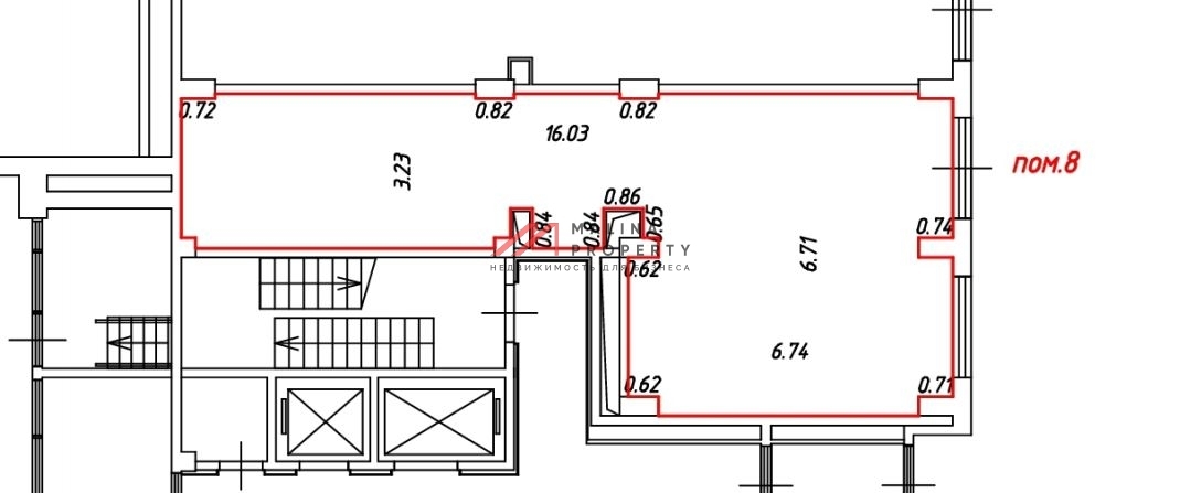 Продажа нежилого помещения в ЖК Ильинские Луга